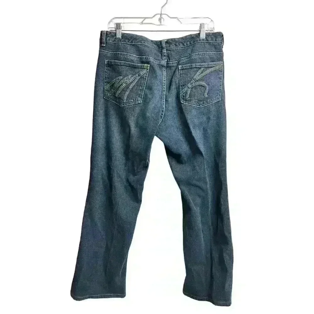 Michael Kors Bootcut Jeans MK Pocket Size 14